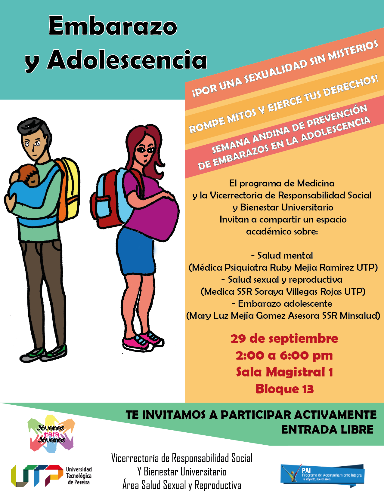 V Responsabilidad Social Y Bienestar Universitario Semana Andina De Prevención De Embarazos 5484